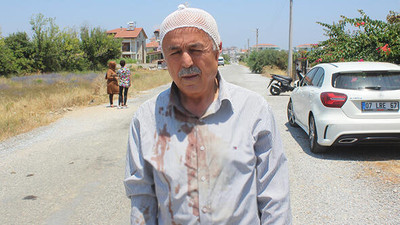 Yaşlı adam yolda dehşeti yaşadı !