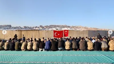 Kato Dağı'nda bayram namazı kılındı