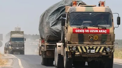 Suriye sınırına askeri sevkiyat