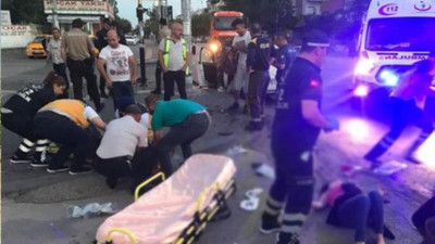 Ankara'da feci kaza: Yaralılar var
