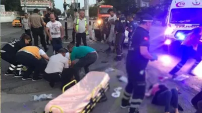 Ankara'da feci kaza: Yaralılar var