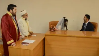 AK Partili belediyede dini nikah dönemi