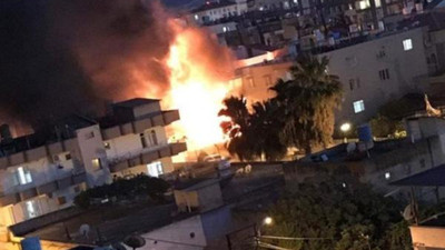 Hatay'da bir dernekte yangın: Yaralılar var