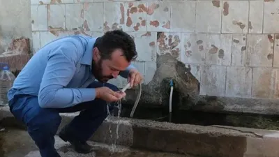 Herkes bu suyun şifasına koşuyor