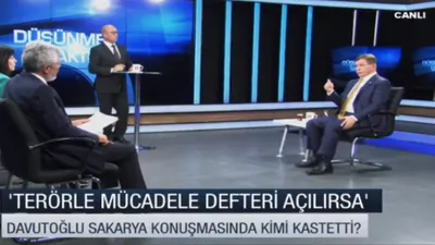 Ahmet Davutoğlu kimi kastettiğini açıkladı