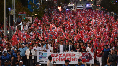 30 Ağustos zaferi Beşiktaş'ta coşkuyla kutlandı