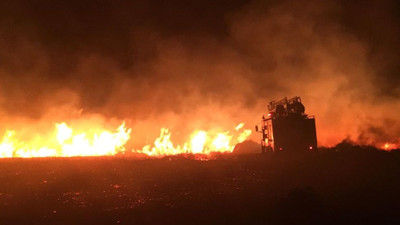 Ciğerlerimiz yanıyor ! Avşa Adası'nda  yangın