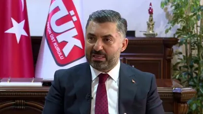 RTÜK Başkanı'ndan ''internete sansür'' açıklaması
