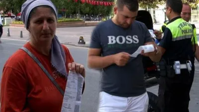 Bir günde 20 yayaya ceza kesildi