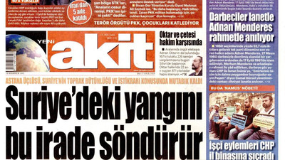 Hükümet medyasında bir deprem daha