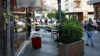 Oğlunun gözü önünde kurşun yağdırdı !