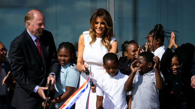First Lady'nin makasla imtihanı