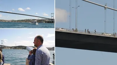 15 Temmuz Şehitler Köprüsü’ndeki intihar girişimi trafiği felç etti