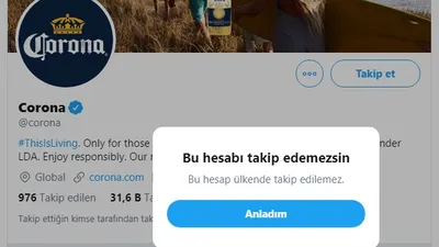 Twitter'da bir garip sansür! Alkol markalarını takip etmek yasaklandı