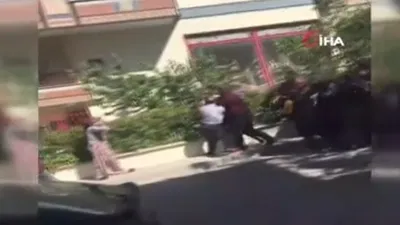 Ankara'da polis memuruna linç girişimi