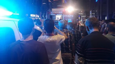 Kavgadan kaçmak istedi bacağını kırdı !