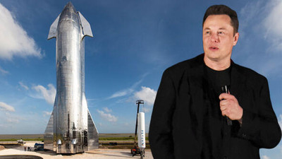 Ay ve Mars'a insan taşıyacak ''Starship'' resmen tanıtıldı