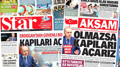Star Gazetesi'nin içinden Akşam'ın sayfaları çıktı