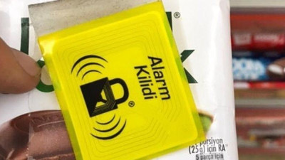 Çikolata hırsızlığına alarmlı önlem