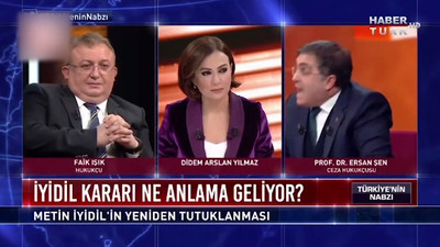 Habertürk canlı yayınına damga vuran tartışma