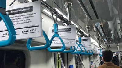 Marmaray'da eylem var! Üniversitelilerden deprem vergileri nerede eylemi 