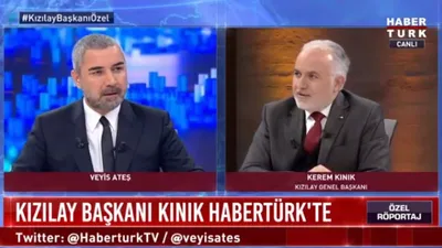 Kızılay Başkanı Kerem Kınık'tan skandal savunma !