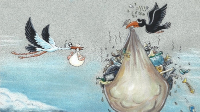 Gelecek için 5 kıtadan 100 karikatür 