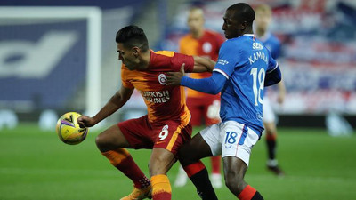 Galatasaray da Avrupa'ya veda etti
