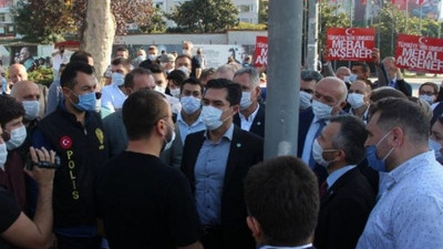 İYİ Partililere polis engeli