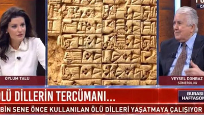 Habertürk canlı yayınında Oylum Talu ne yapacağını şaşırdı!
