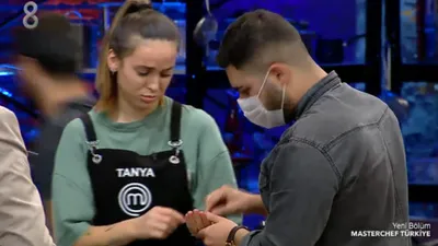 MasterChef'te Tanya fenalaştı!