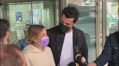 Anne olan Sinem Kobal hastane çıkışı görüntülendi