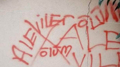 İstanbul'da Alevi vatandaşlara yönelik yazılı saldırıyla ilgili soruşturma