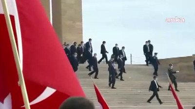 Anıtkabir'de slogan atanlar bakın kim çıktı