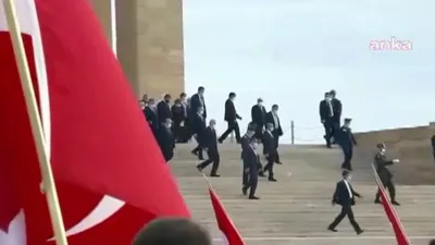 Anıtkabir'de slogan atanlar bakın kim çıktı