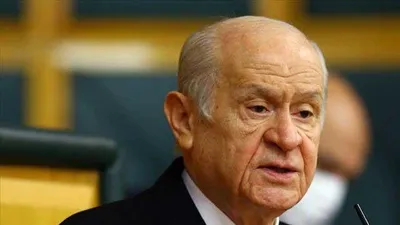 MHP lideri Devlet Bahçeli'den ''geçmiş olsun'' mesajı