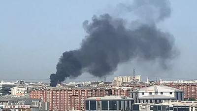 Başakşehir'de korkutan yangın!