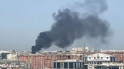 Başakşehir'de korkutan yangın!