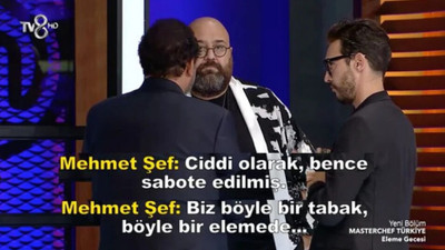 MasterChef'te kendi kendini sabote etti!