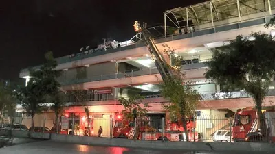 İstanbul'da geceyarısı korkutan yangın