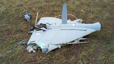 Ermenistan'a ait kamikaze drone düşürüldü