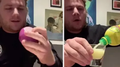 Koronavirüs nedeniyle tat duyusunu kaybetti, yedikleri ile viral oldu