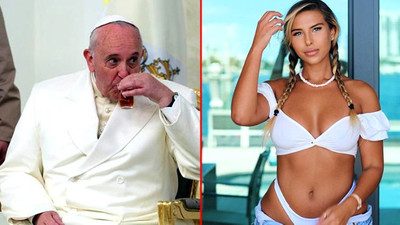 Papa Francis, ünlü modelin fotoğrafına ''like'' attı