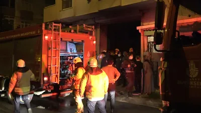 İstanbul'da korkutan yangın!