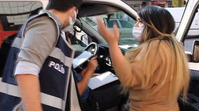 Maske takmayan kadın: Çalışmıyorum zaten vallahi unuttum