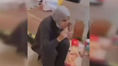 AVM'de yerde yemek yiyenlere karşı önlem alındı