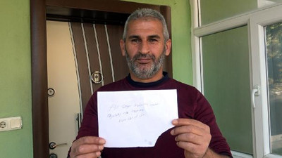 Yeni ayakkabının yerine eskilerini bıraktı: ''Hakkını helal et''