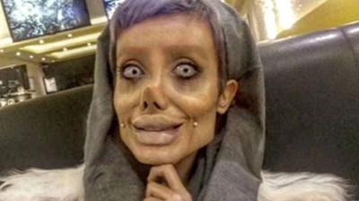 ''İranlı Zombi''nin makyajsız hali görenleri hayrete düşürdü