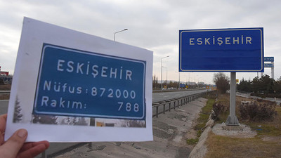 Şehir tabelalarından nüfus ve rakım gitti