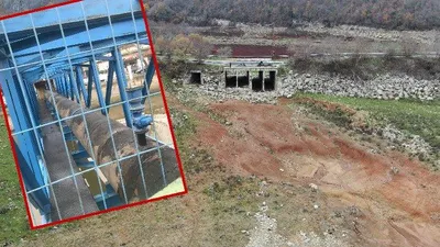 İstanbul'a gelen su hattında sızıntı!